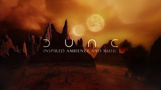 🌕 SANDS OF ARRAKIS | Desert Planet Soundscape | Dune inspired Ambience & Music | White Noise ASMR 😴