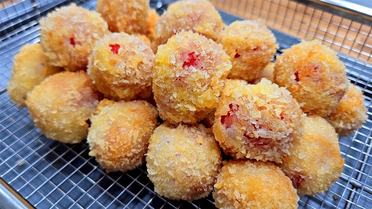 방울토마토 튀김