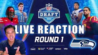 2024 NFL DRAFT - LIVE REACTION from Seahawks fans!