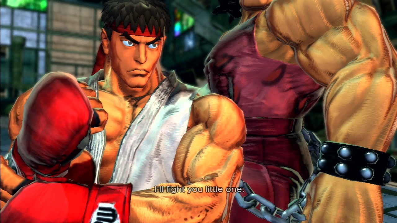 Street Fighter X Tekken Рю и Хьюго (Команда SF3 Boys!)