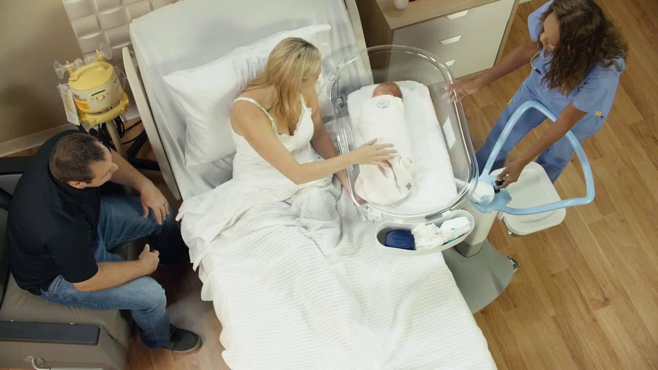 halo hospital bassinet