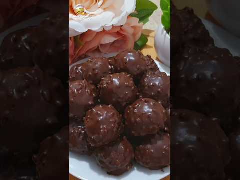 كرات البسكويت بالشوكولاتة اللذيذة جدا وصفاتي المميزة المقادير في صندوق الوصف 