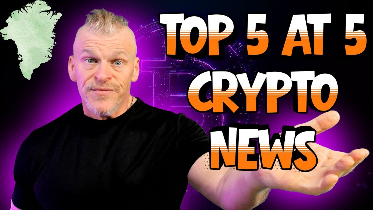 Top 5 at 5 Crypto News: Biggest Stories + Market Shocks - January 21, 2026