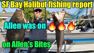 San Francisco Bay Halibut Fishing Report: Allen got big limit.