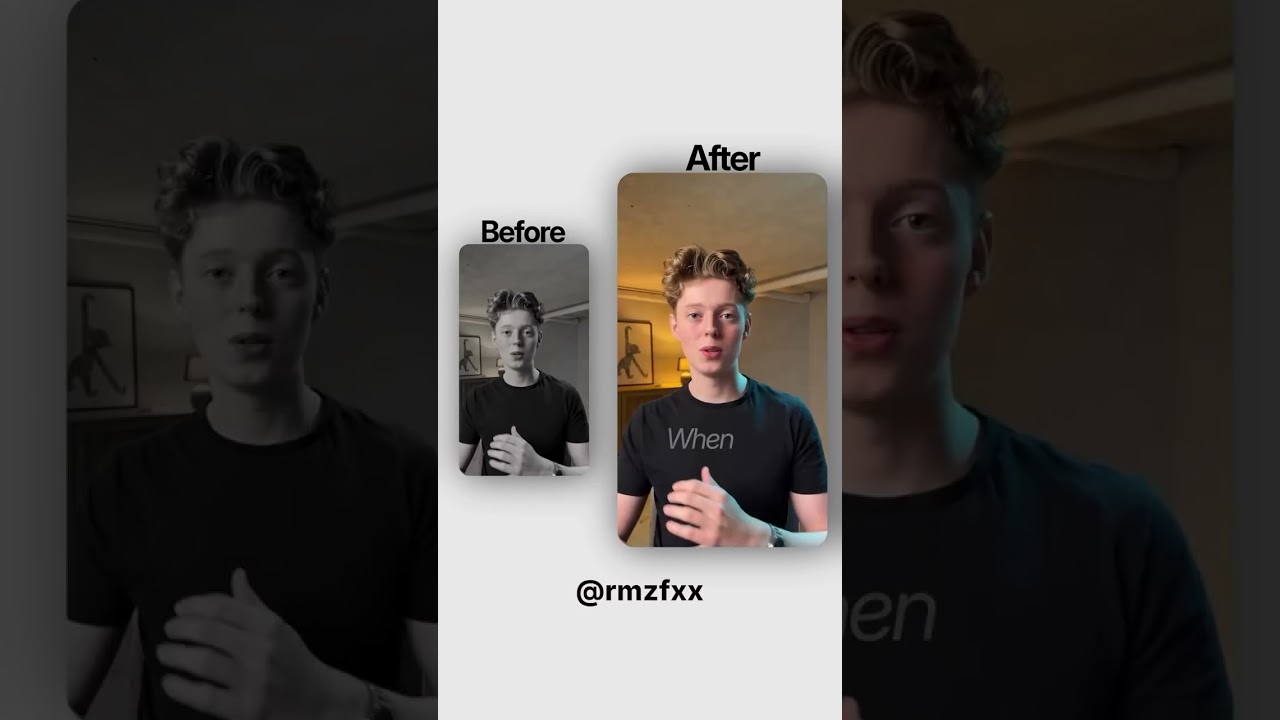 ❌ Before → ✅ After #editing #ytshorts