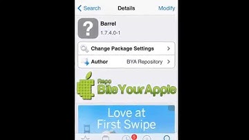 How to install barrel for cydia for free