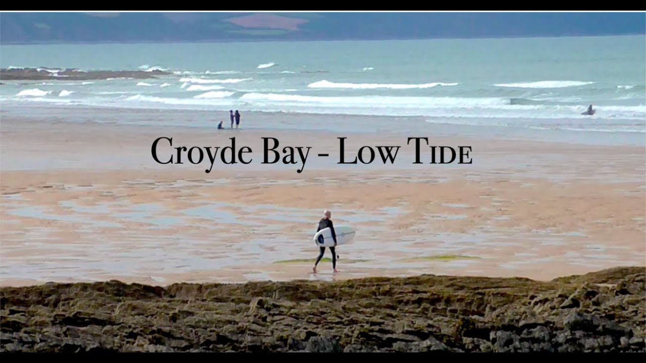 Croyde Bay - low tide - 5th July