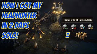 How I got my Headhunter in 2 Days SOLO