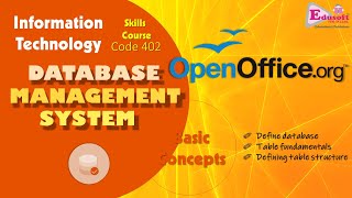 Information Technology CBSE Code 402 DBMS- 1. Basic Concepts (Music: bensound.com, avnishparker.com)