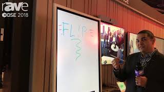 DSE 2018: Samsung Demos The Flip, a Digital Flip Chart Collaboration Display