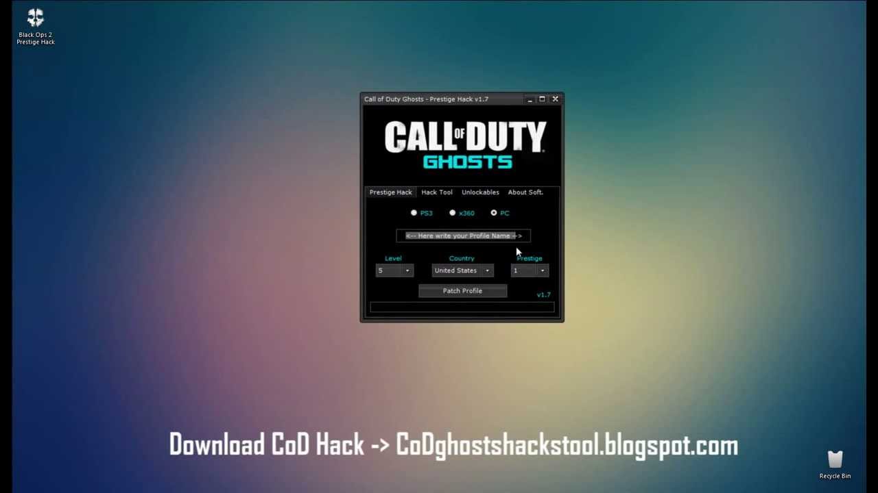 PS3/XBOX360] CALL OF DUTY GHOSTS HACK PRESTIGE AIMBOT HACK ... - 