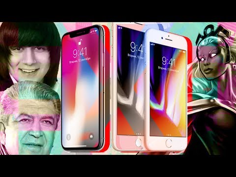 Видео: iPhone X и его младший брат iPhone 8