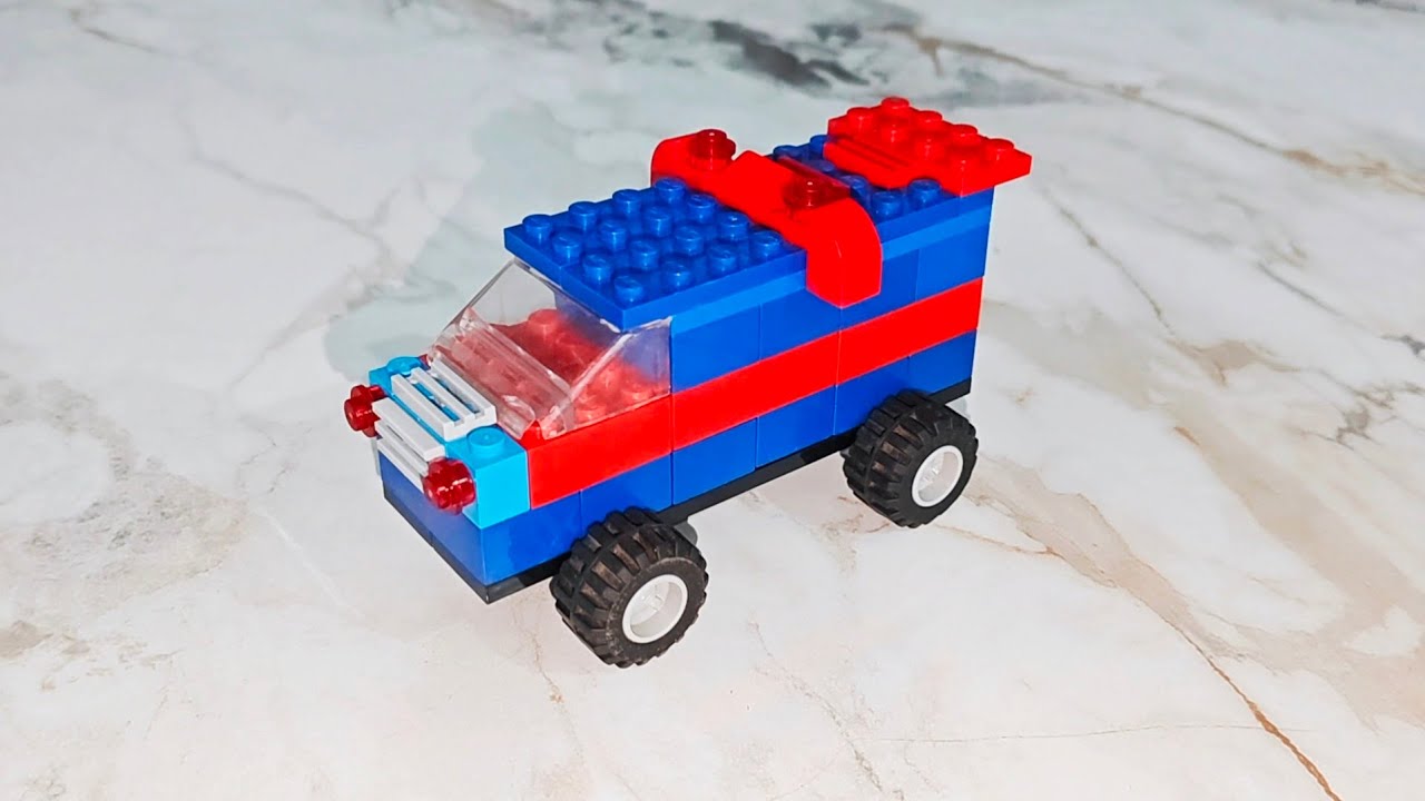 How To Build a LEGO Car | ASMR sound | LEGO Bricks ASMR | Building Blocks | Satisfying Diy