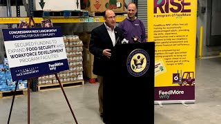 Congressman Nick Langworthy touts $3 Million in Federal Funds for New FeedMore WNY  Facility