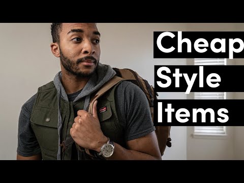 10 Inexpensive style Items for Guys