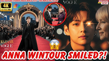 Vogue in Shock! Anna Wintour’s Rare Smile for Kim Taehyung Stunned the World