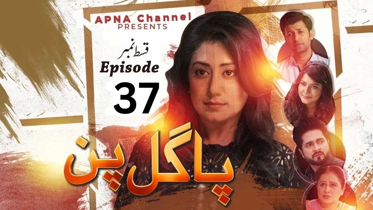 PAGAL PAN - Epi 37 (Riz Kamali - Mona Shah - Faheem Abbas) | New Pakistani Urdu Drama | ApnaTv
