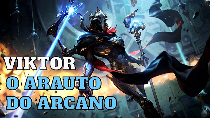 HISTÓRIA ATUALIZADA VIKTOR, O ARAUTO DO ARCANO - league of legends lore