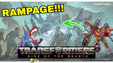 NEW CONCEPT ART Reveals Predacon RAMPAGE WAS in Transformers Rise of the Beasts!!!