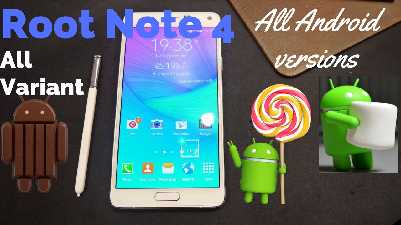 How to root Samsung Galaxy Note 4 [All Variants]