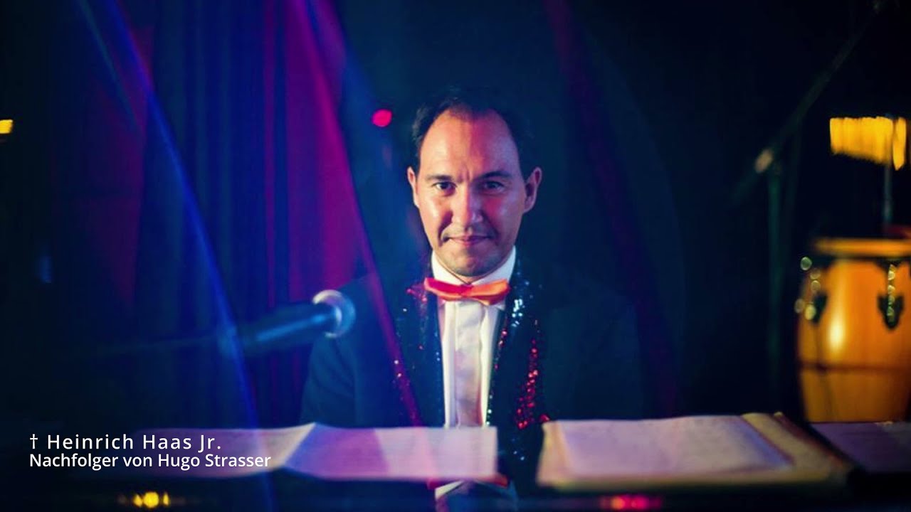 在 YouTube 上观看 Orchester Hugo Strasser - Vorab Interview mit Heinrich Haas Sen.