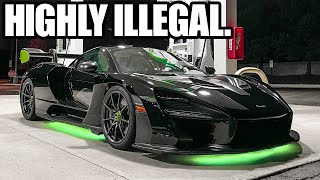WORLD'S FIRST HYPERCAR WITH UNDERGLOW!