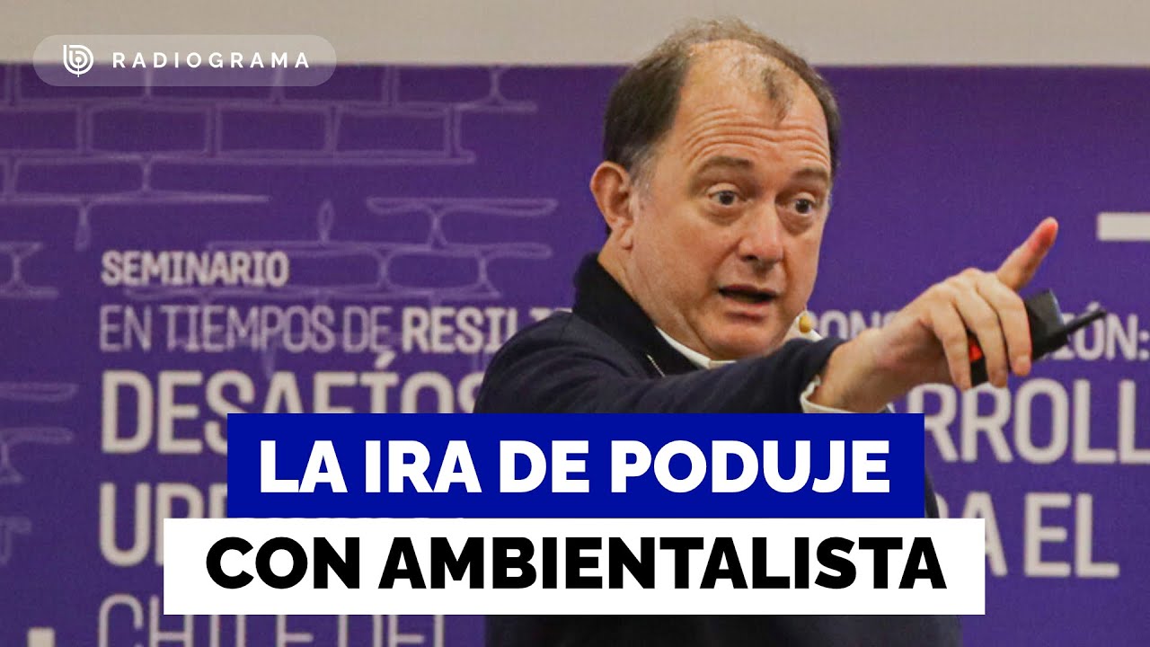 El tenso cruce de Poduje con académico tras crítica durante seminario sobre reconstrucción