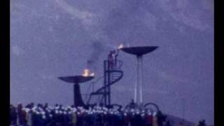 INNSBRUCK 1976 Lighting of the Olympic Cauldron Olympics (Amateur Footage)