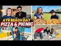 Sun, Sea & Pizza Kind of Day ☀️🌊🍕Ayr beach 🏖️ and picnic in the park