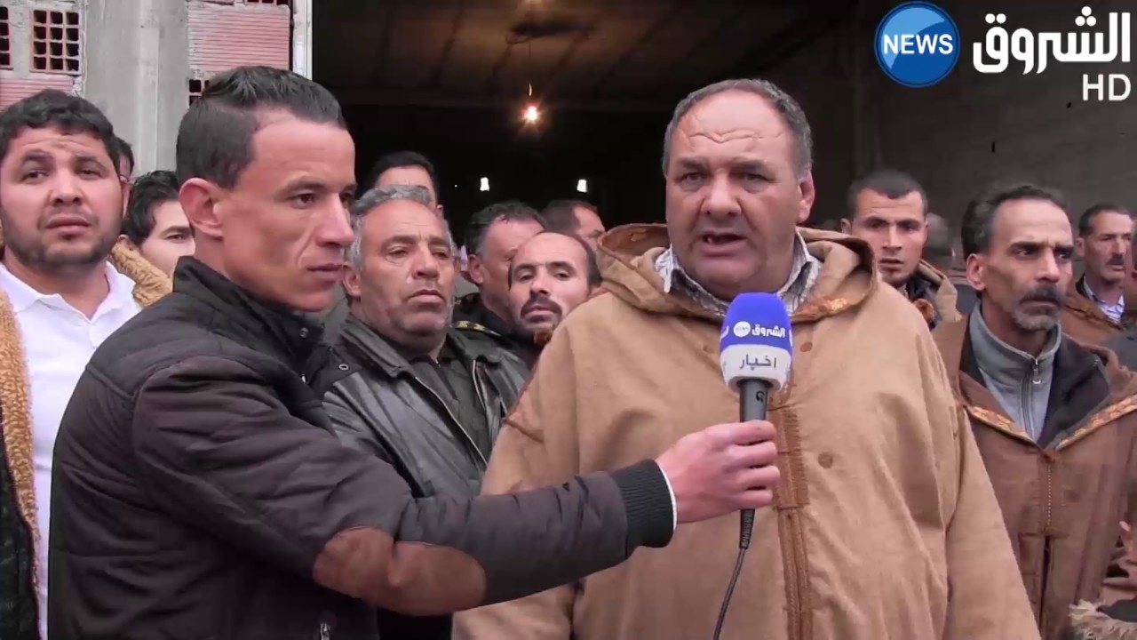 خنشلة: تشييع جنازة عمي العيد ضحية محرقة  مسجد بجن بولاية تبسة