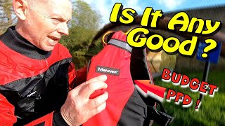 Budget PFD Buoyancy Aid Test