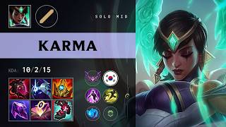 Karma Mid vs Orianna - KR Master Patch 26.11