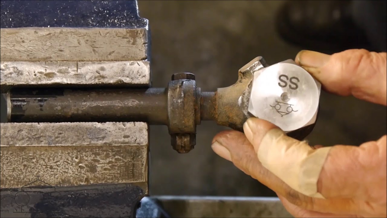 How to test and replace the main seat of a steering ball joint YouTube