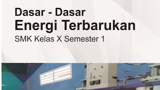 Modul Dasar-dasar Teknik Energi Terbarukan Kelas X SMK PK Kurikulum Merdeka