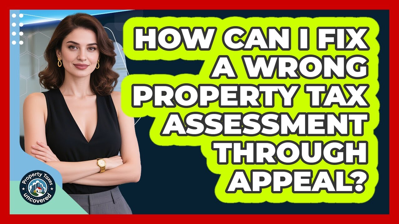 How Can I Fix A Wrong Property Tax Assessment Through Appeal? - Property Taxes Uncovered