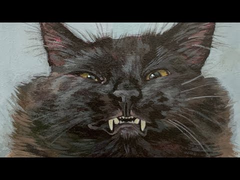 Commission Cat Paintings I finished in the last 2 years