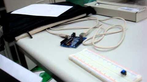 Arduino 相關應用，mini piano demo