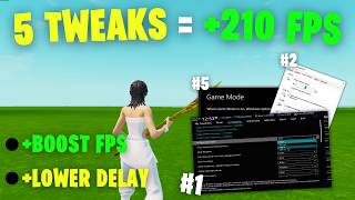 Do These FIVE Simple Tweaks For Higher FPS And Lower Input Delay (2 Minutes Max) Do These FIVE Simple Tweaks For Higher FPS And Lower Input Delay (2 Minutes Max)