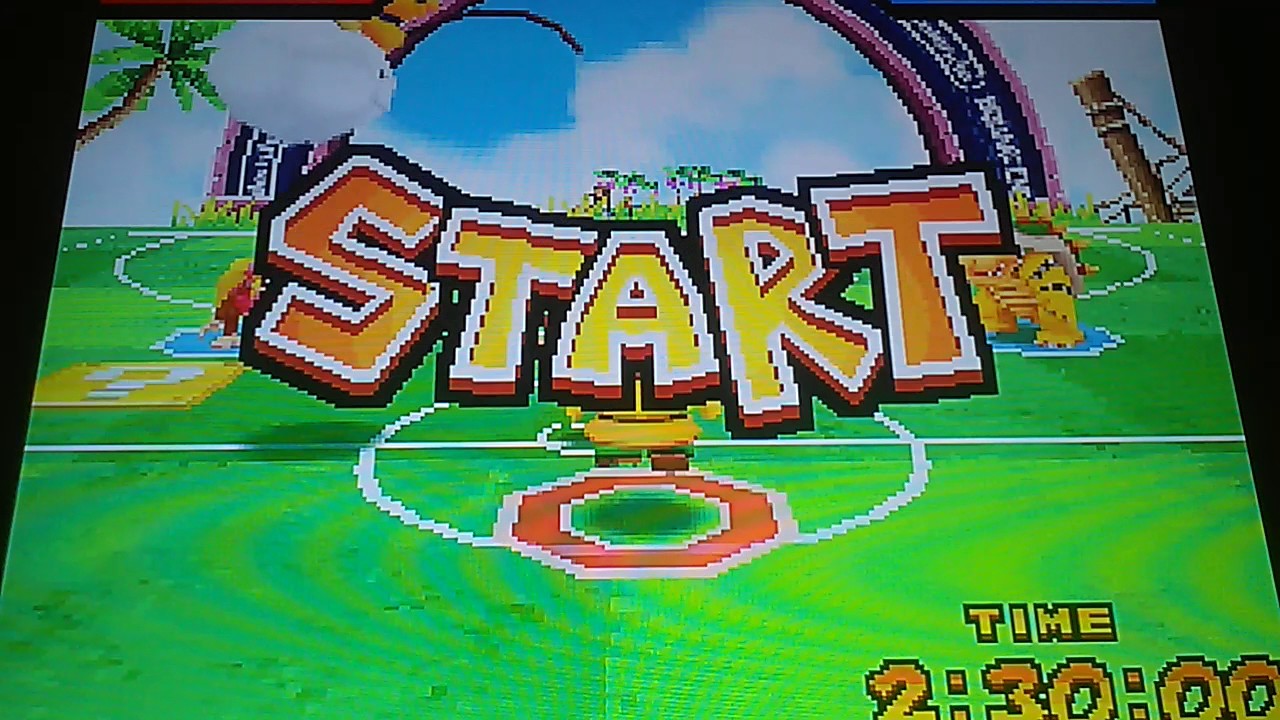 Mario Hoops 3on3 Daisy, Yoshi, & Fly Guy VS. Bowser, Dixie Kong