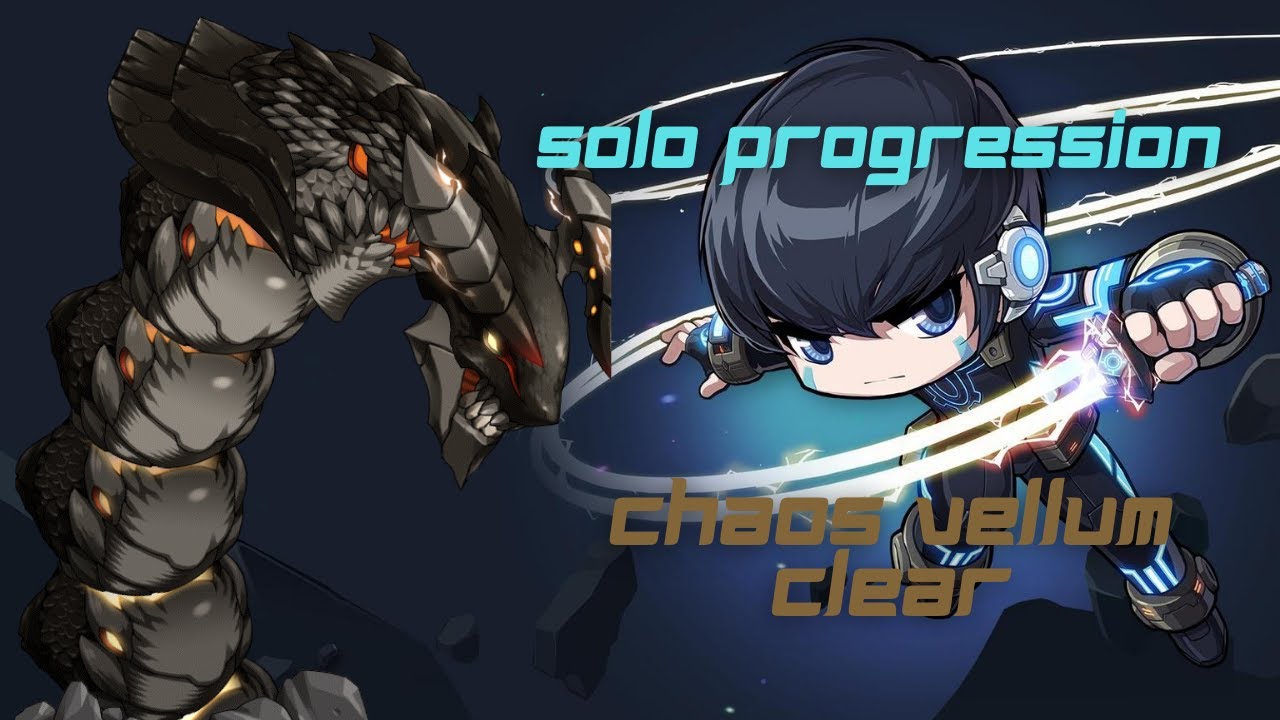 MapleStory Reboot Solo Progression 6.1k All Stat Xenon VS Chaos Vellum - Yo...