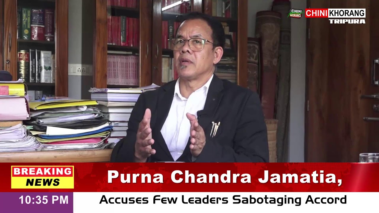 Exclusive Talkshow with Mevar Kumar Jamatia, Senior State Leader of TIPRA Motha Party.