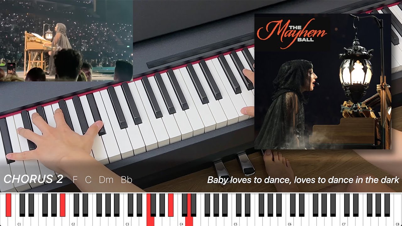 Piano Cover: Dance In The Dark (Live at The Mayhem Ball) - Lady Gaga