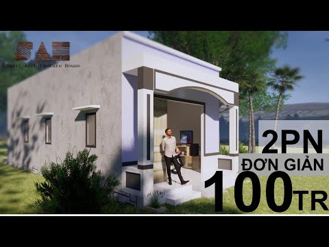 Video Nhà cấp 4 dưới 100 triệu 2 phòng ngủ | Home design |... - youtube