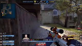Paz Son Round'da ACE Atıyor! Space Soldiers Vs Cloud9 Eleague Major 2018