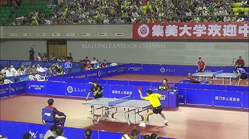 Zhang Jike vs Shang Kun | 2014 Warm-up matches for WTTTC (Private Video)