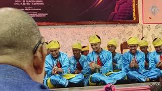 Persembahan Johan Dikir Arab Piala YDSM 2024-Ma'had Tahfiz Quran Trg Di Hadapan DYMM Sultan Mizan.