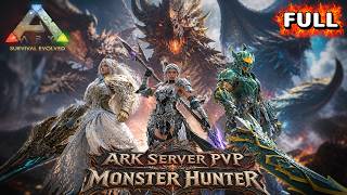 FULL 1000 NGÀY ARK MONSTER HUNTER SERVER PVP - ARK Survival Evolved