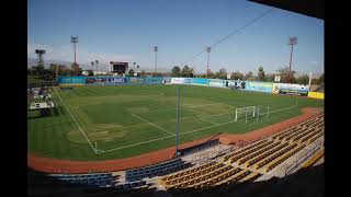 Watch Cashman Field in Las Vegas convert from baseball to soccer and back — TIMELAPSE