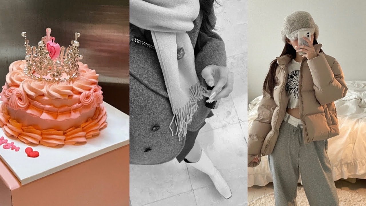 𝕠𝕠𝕥𝕕 헬로 2022 🐰 1월의 데일리룩 + 소소한 언박싱 📦