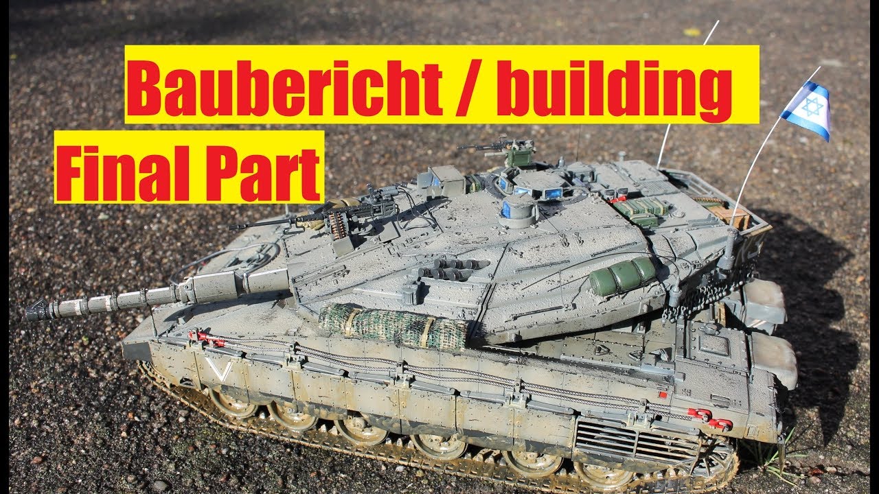 Merkava MK IV Hobby Boss 1/35 building/Baubericht Part.2